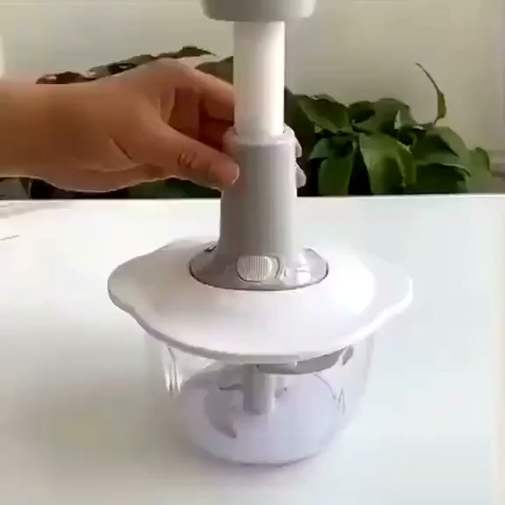 Hand Push Multifunction Chopper, Capacity 2 Liters